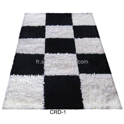 Tapis en microfibre avec design